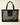 Humanity Code sheer TOTE BAG - black