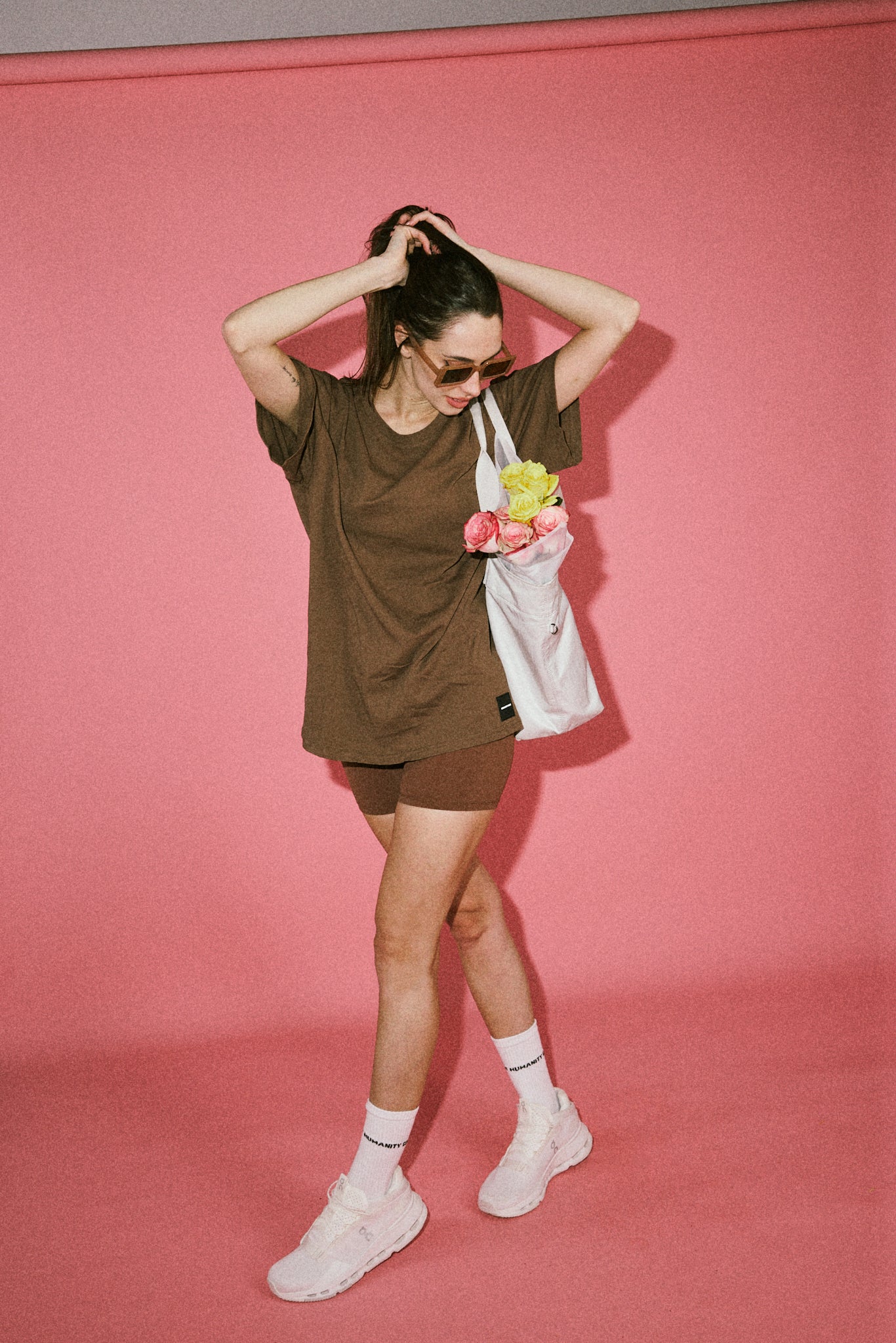 HC Signature Oversized T-Shirt  – Mocha