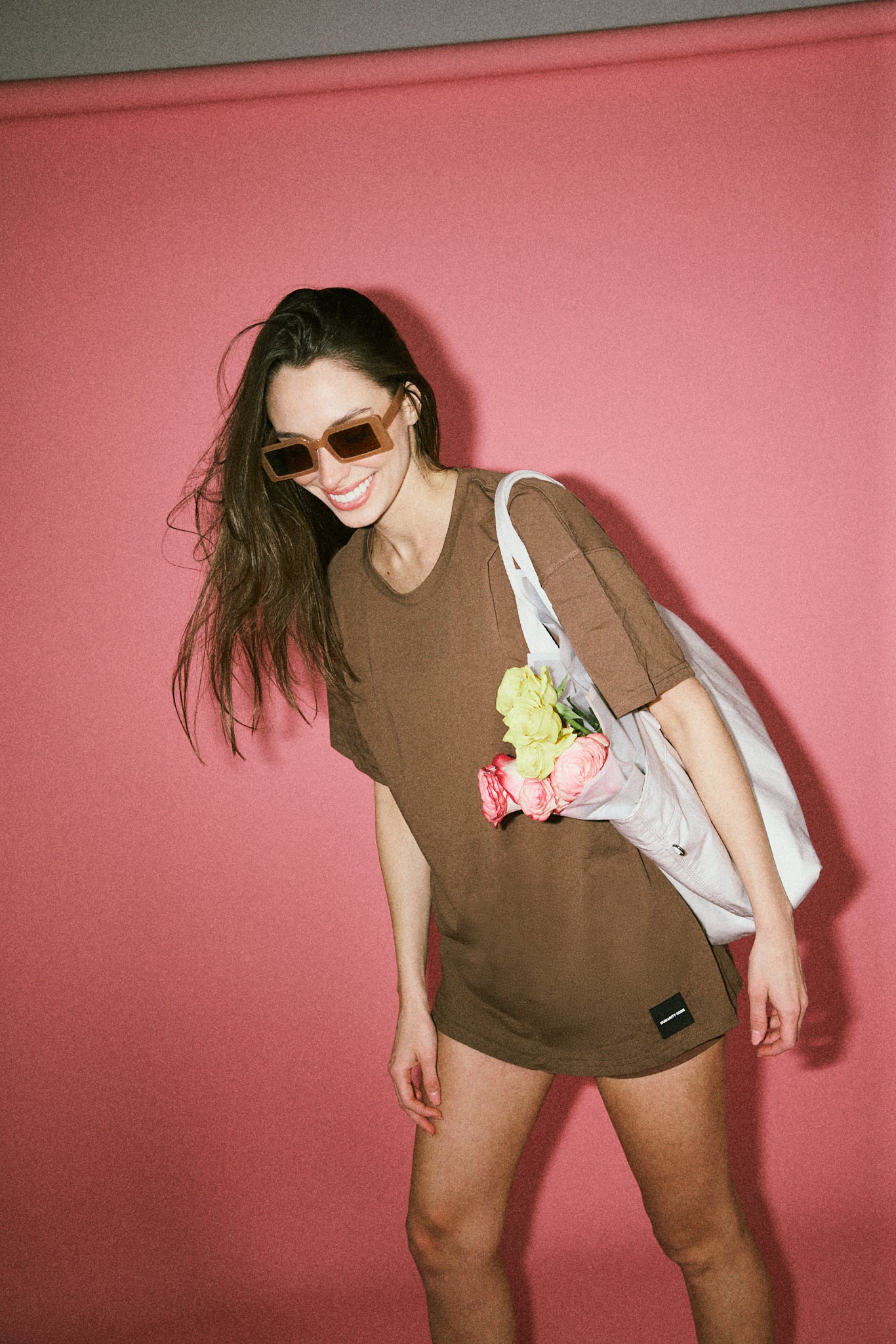 HC Signature Oversized T-Shirt  – Mocha