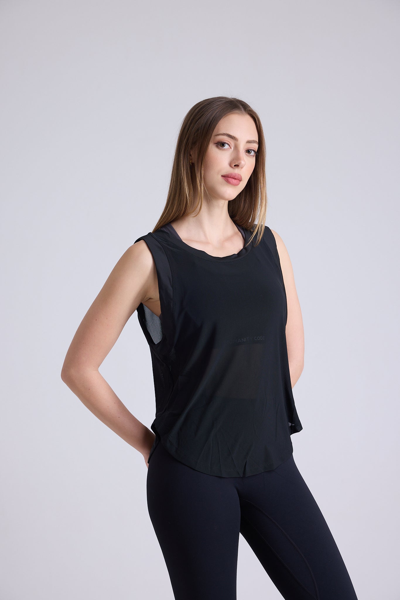 SilkLuxe Mesh Cover Tank