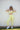 SculptSilk sports Bra in butter yellow