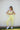 SculptSilk sports Bra in butter yellow