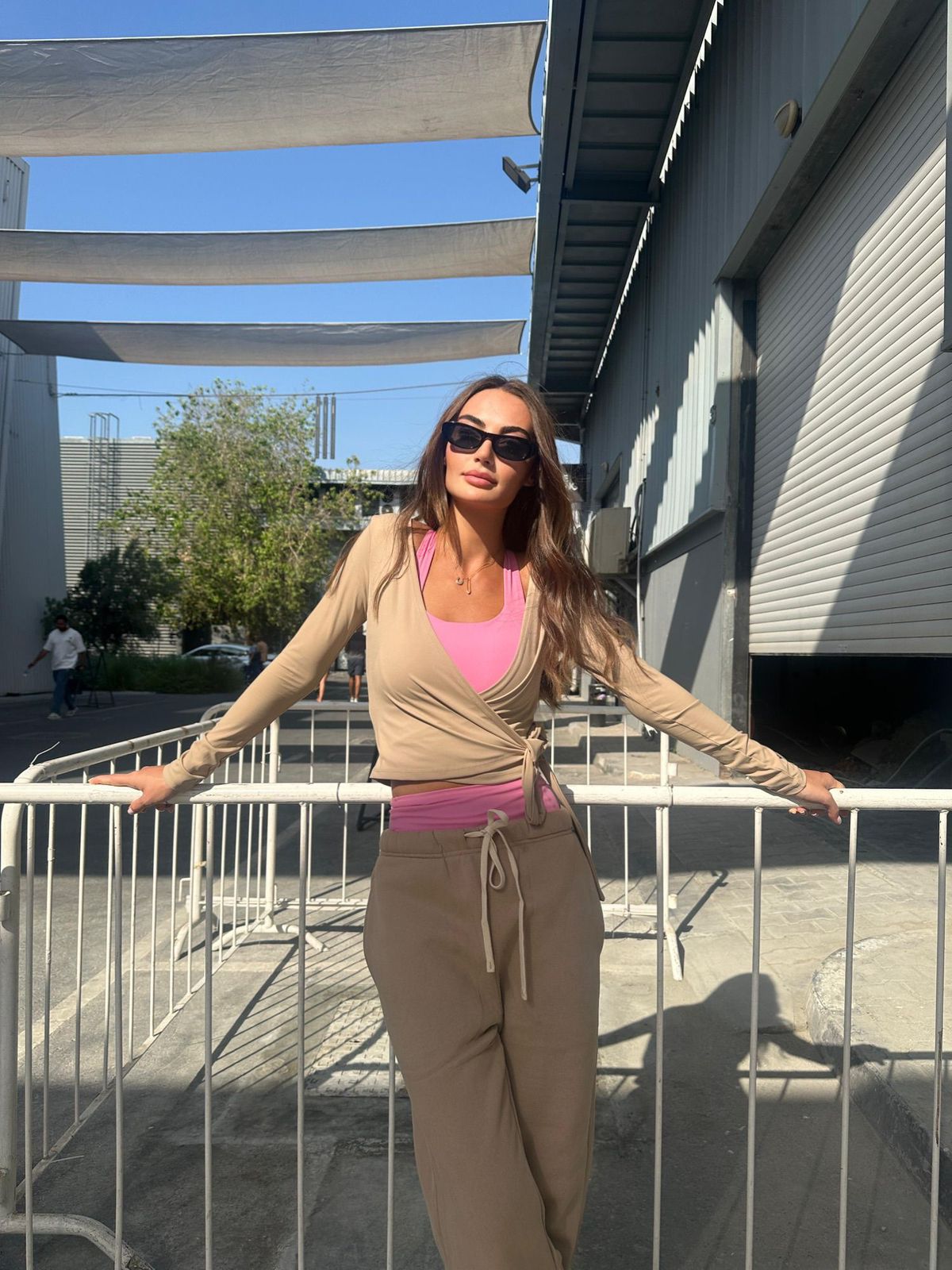 Pilates SoftWrap Jacket — Toffee