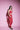 SoftSkin Sculpt Contour Long Bra | Cherry Red