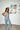 Serenity Sculpt Foldover Flare Pant — Blue Fog