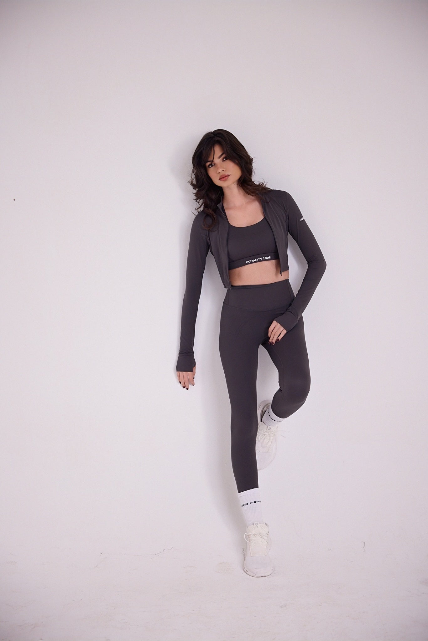 SILK AIRLIFT HIGH-WAIST Sculpt Legging IN DARK STEEL GREY